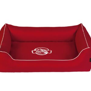 Cazo Outdoor Bed Maxy punane pesa koertele 120x90cm