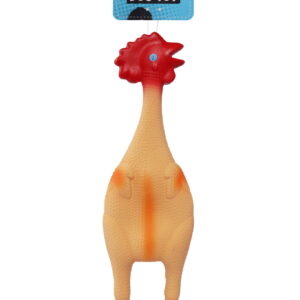 Bubu Pets koeralelu lateksist kana piiksuga 47cm