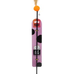 Bubu Pets kassiõng palli ja sulega 55cm 1tk (assortii)