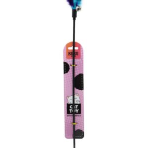 Bubu Pets kassiõng värviliste sulgedega 55cm (assortii)