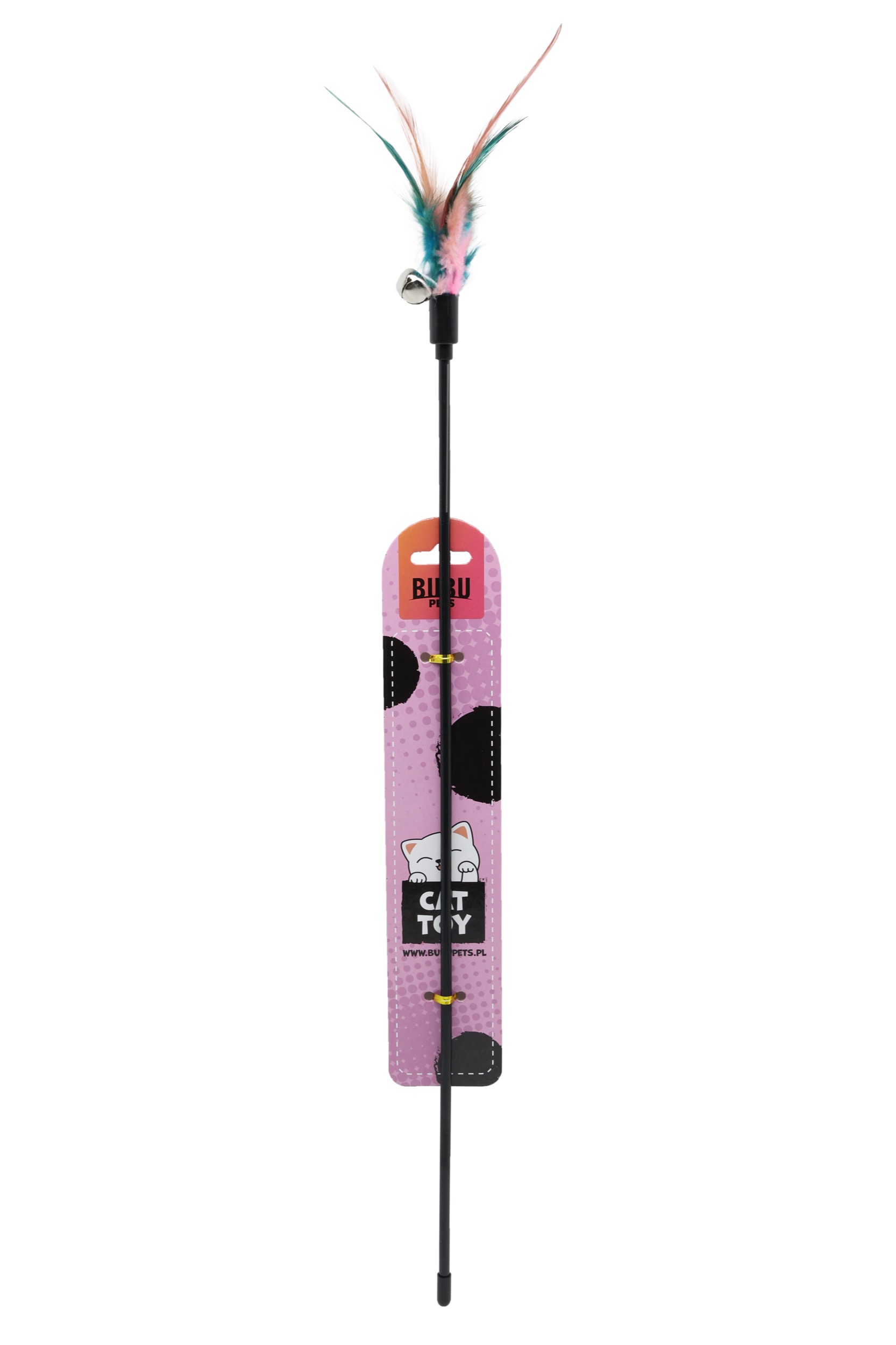 Bubu Pets kassiõng värviliste sulgedega 55cm (assortii) 2 Bubu Pets kassiõng värviliste sulgedega 55cm (assortii) - Pilt 2