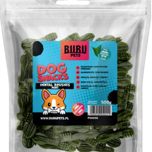 Bubu Pets nĂ€ritavad hambapuhastusharjad piparmĂŒndiga 500g