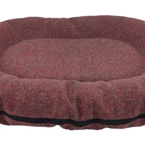 Cazo Oval Bed Luna punane pesa koertele 105x140x17cm