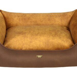 Cazo Soft Bed Velvet Gold pesa koertele 55x42cm