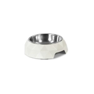 Record valge melamiinist alusega kauss koerale ø 14cm - 160ml