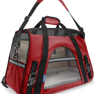 Freedog Fly transpordikott punane 48x25x33cm