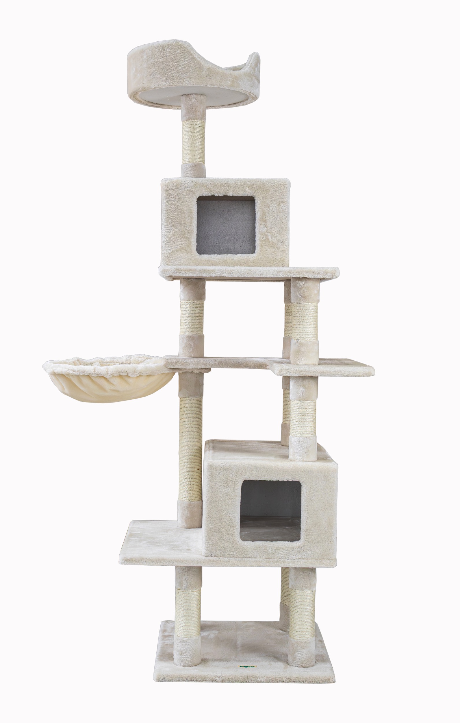 Freedog Fortress beež ronimispuu 50x50x181cm 1 Freedog Fortress beež ronimispuu 50x50x181cm