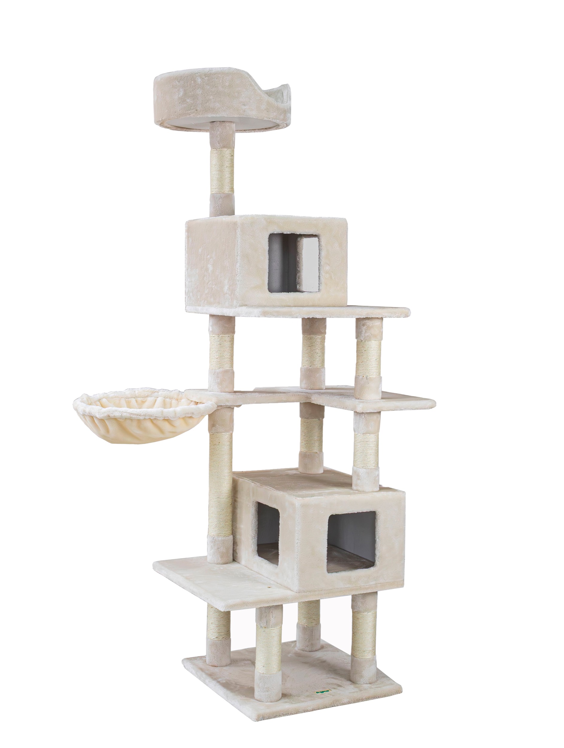Freedog Fortress beež ronimispuu 50x50x181cm 2 Freedog Fortress beež ronimispuu 50x50x181cm - Pilt 2
