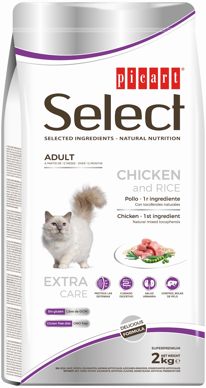 Select Adult Chicken and Rice kassitoit 2kg 1 Select Adult Chicken and Rice kassitoit 2kg