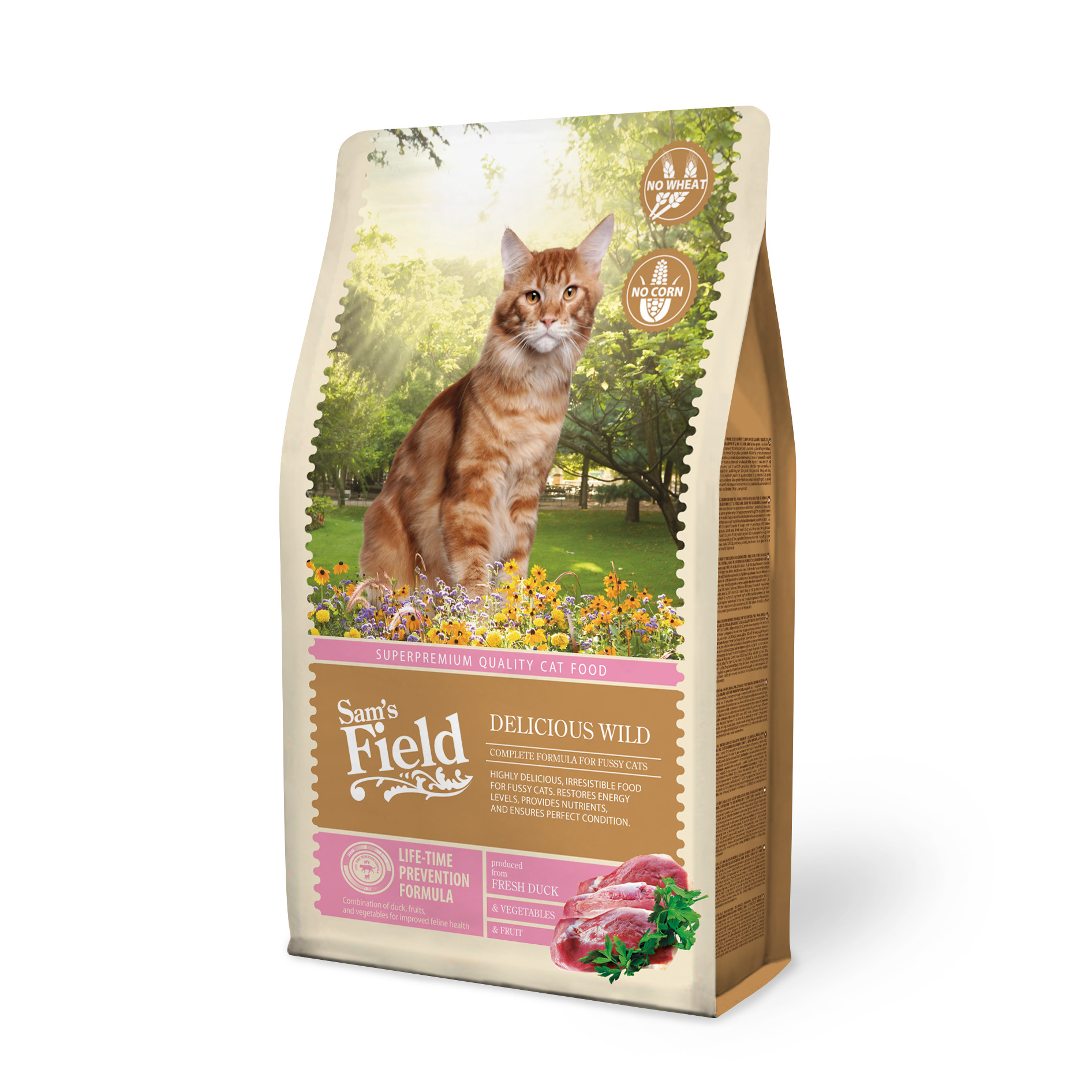 Sam's Field Delicious Wild kassitoit 2,5kg 1 Sam's Field Delicious Wild kassitoit 2,5kg