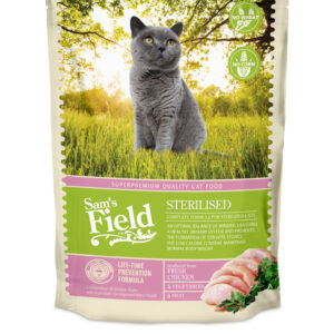 Sam's Field Sterilised kassitoit 0,4kg