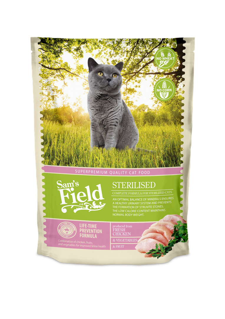 Sam's Field Sterilised kassitoit 0,4kg 1 Sam's Field Sterilised kassitoit 0,4kg