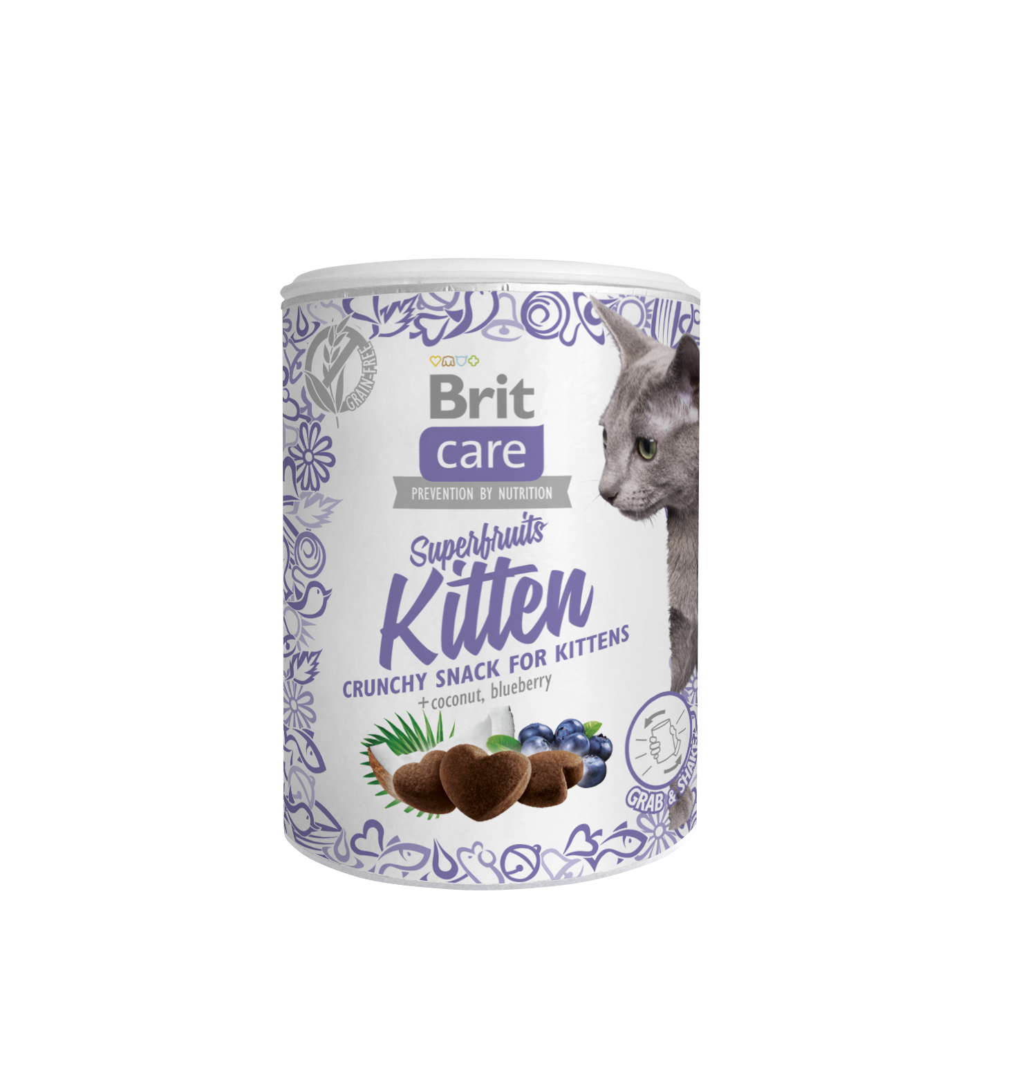 Brit Care SuperFruits Kitten kassimaius kanaga 100g 1 Brit Care SuperFruits Kitten kassimaius kanaga 100g