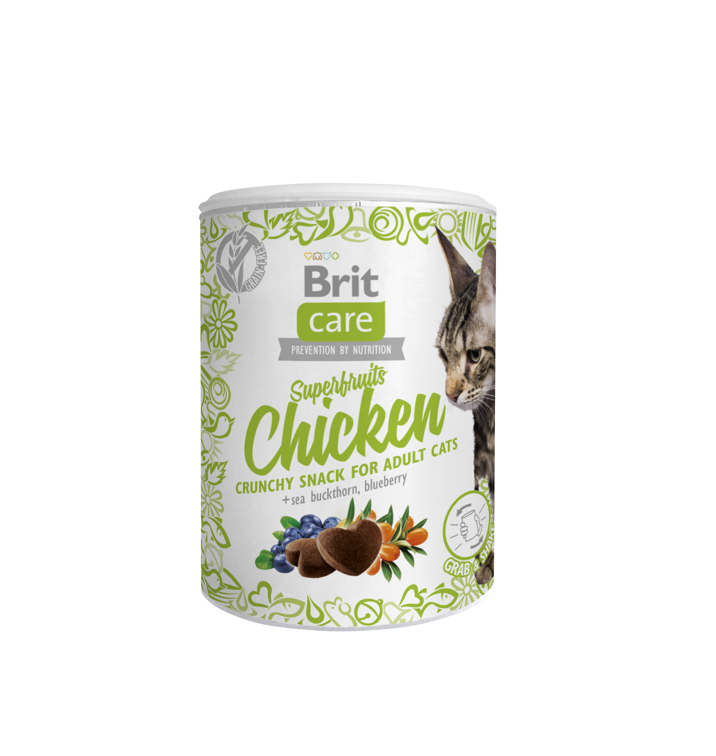 Brit Care SuperFruits Chicken kassimaius kanaga 100g 1 Brit Care SuperFruits Chicken kassimaius kanaga 100g