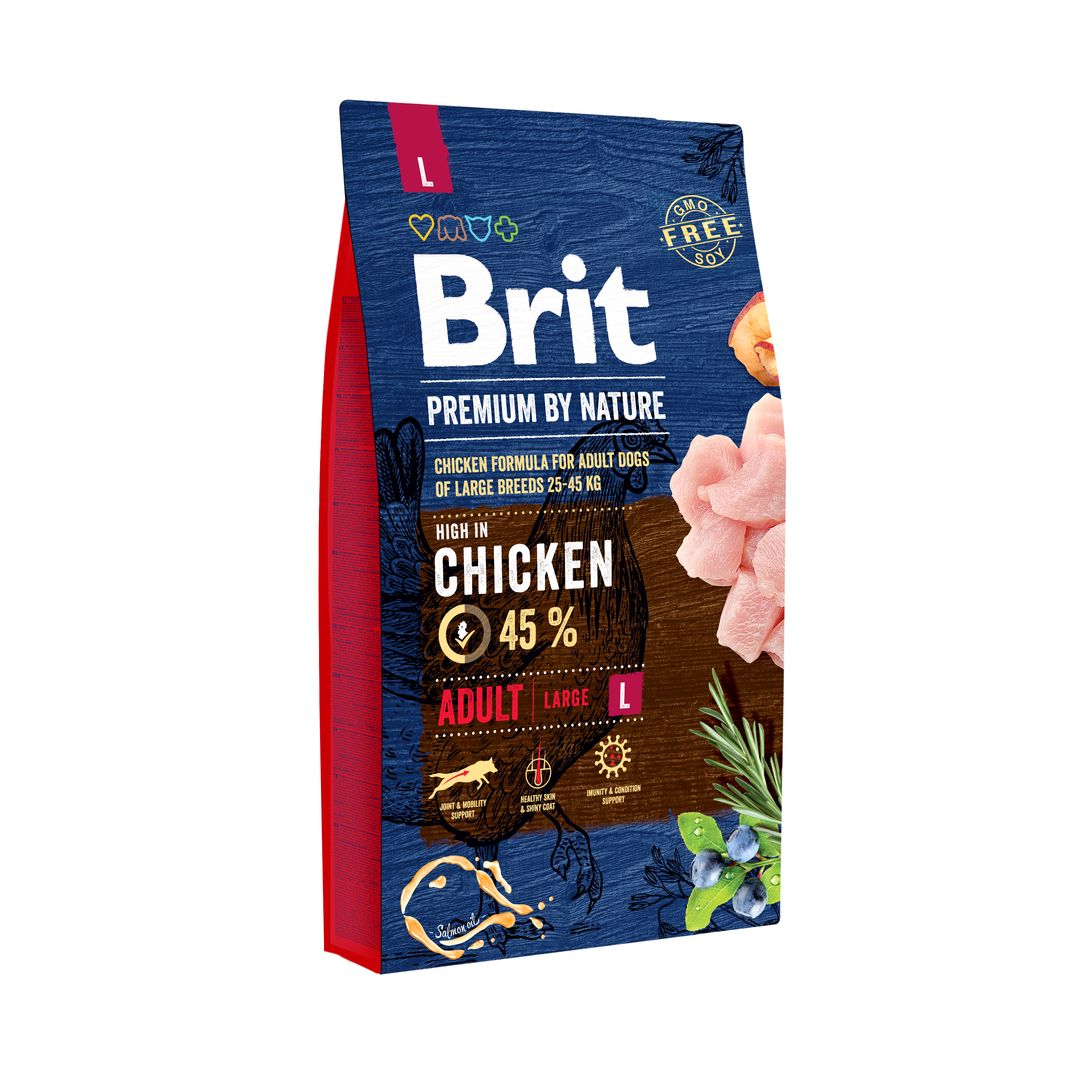 Brit Premium by Nature Adult L koeratoit 8 kg 1 Brit Premium by Nature Adult L koeratoit 8 kg