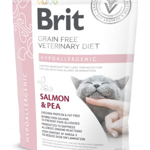 Brit Veterinary Diet Hypoallergenic erisööt kassidele 400g