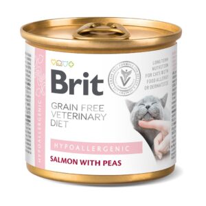 Brit Veterinary Diet Hypoallergenic konserv kassidele 200g