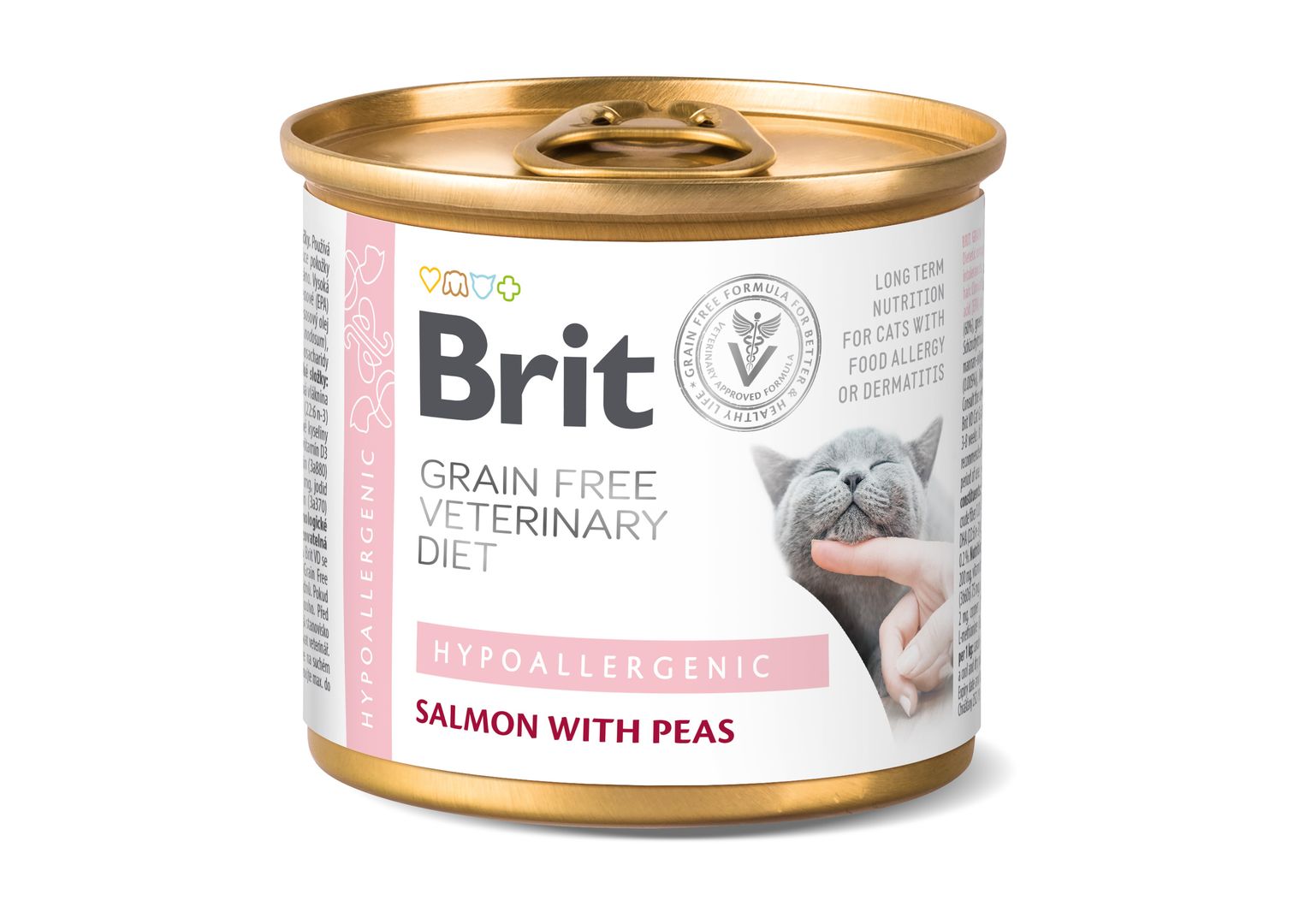 Brit Veterinary Diet Hypoallergenic konserv kassidele 200g 1 Brit Veterinary Diet Hypoallergenic konserv kassidele 200g