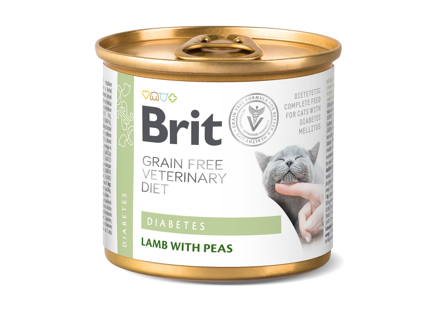 Brit Veterinary Diet Diabetes konserv kassidele 200g 1 Brit Veterinary Diet Diabetes konserv kassidele 200g