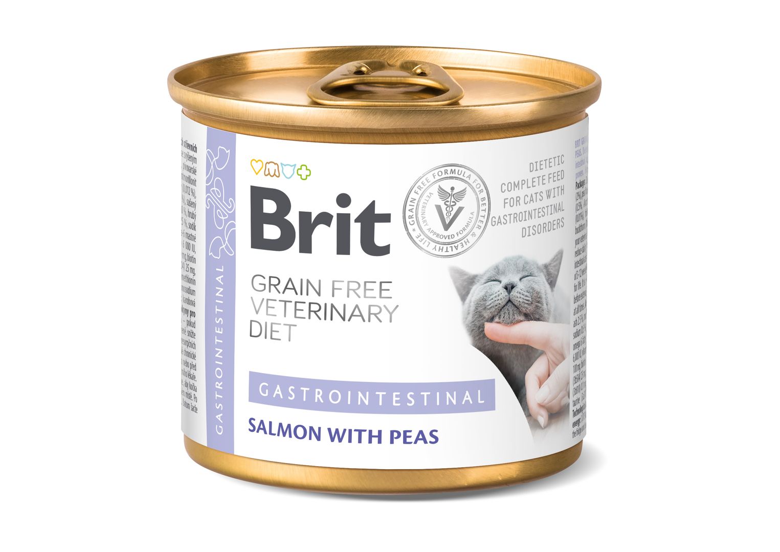 Brit Veterinary Diet Gastrointestinal konserv kassidele 200g 1 Brit Veterinary Diet Gastrointestinal konserv kassidele 200g