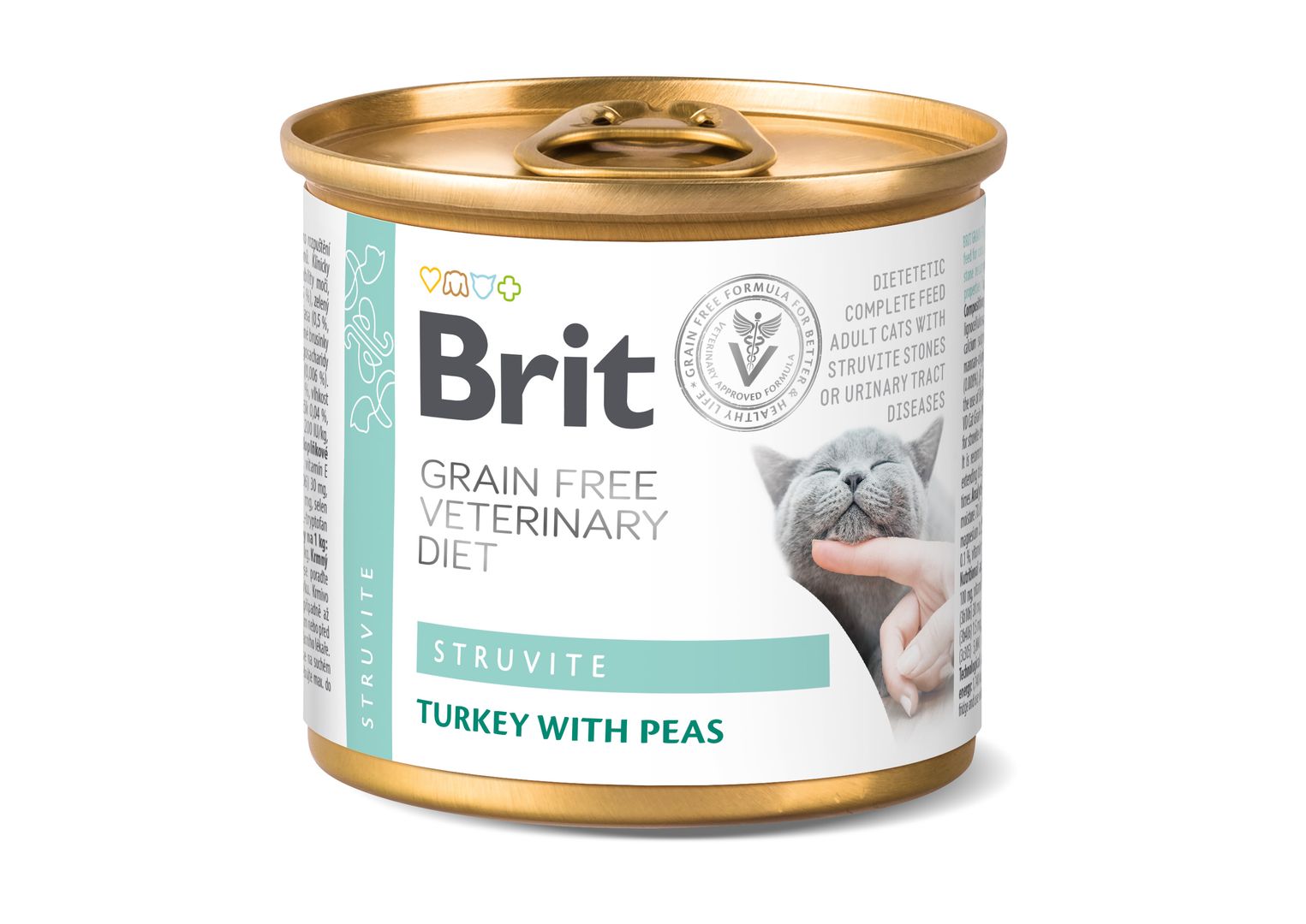Brit Veterinary Diet Struvite konserv kassidele 200g 1 Brit Veterinary Diet Struvite konserv kassidele 200g