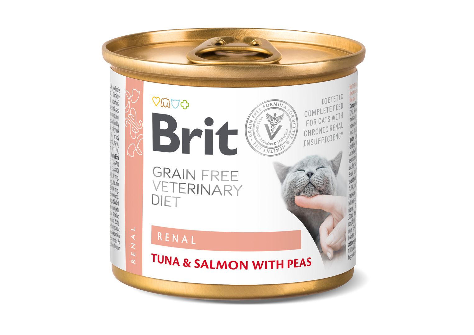 Brit Veterinary Diet Renal konserv kassidele 200g 1 Brit Veterinary Diet Renal konserv kassidele 200g