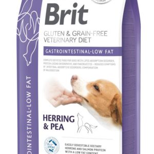 Brit Veterinary Diet Gastrointestinal - Low Fat erisööt koertele 12kg