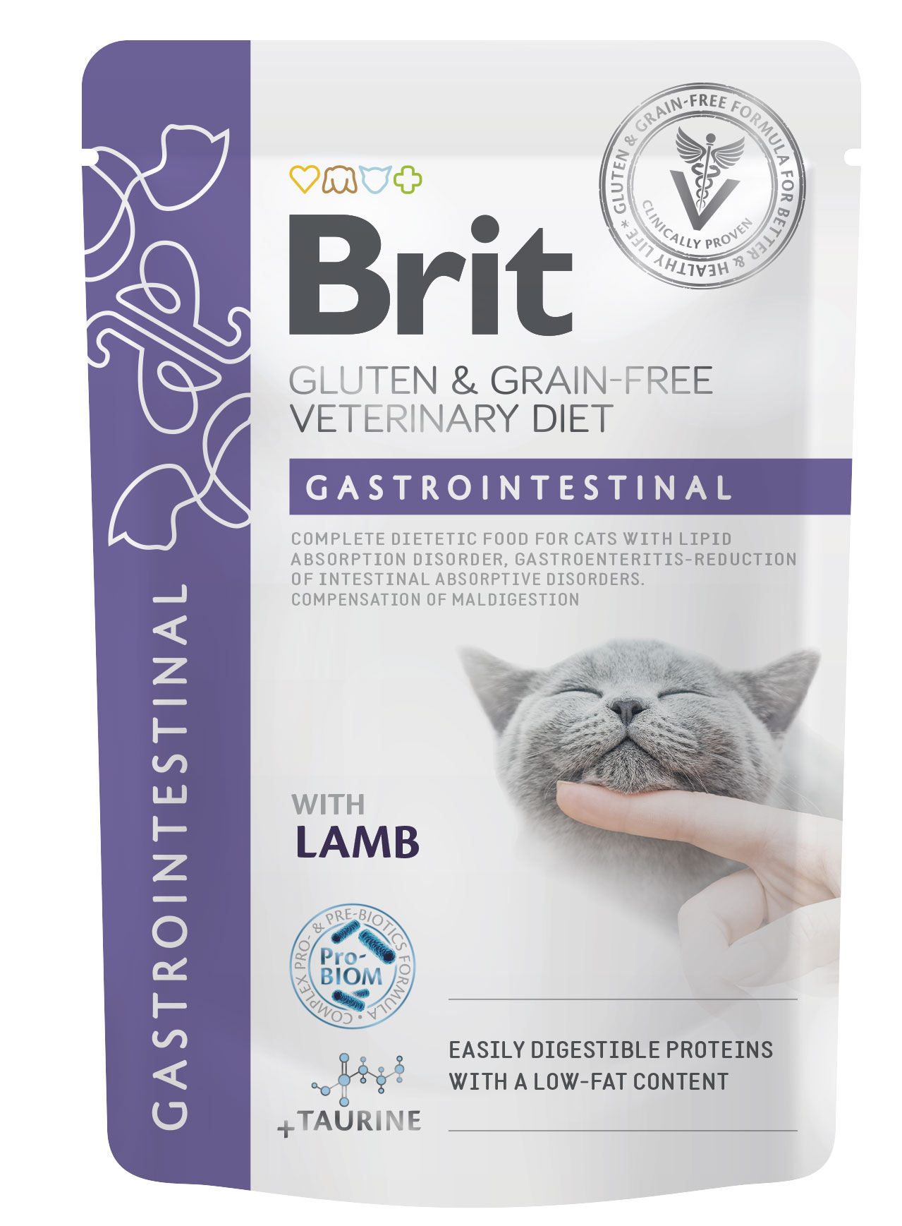 Brit Veterinary Diet Gastrointestinal märgtoit kassidele 85g 1 Brit Veterinary Diet Gastrointestinal märgtoit kassidele 85g