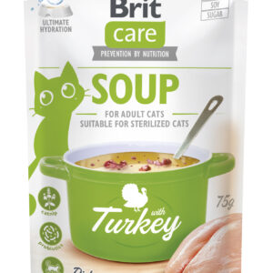 Brit Care Soup with Turkey kalkunisupp kassidele 75g