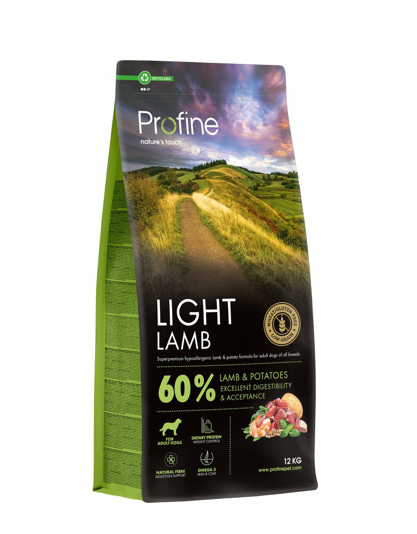 Profine Light Lamb & Potatoes koeratoit 12 kg 1 Profine Light Lamb & Potatoes koeratoit 12 kg
