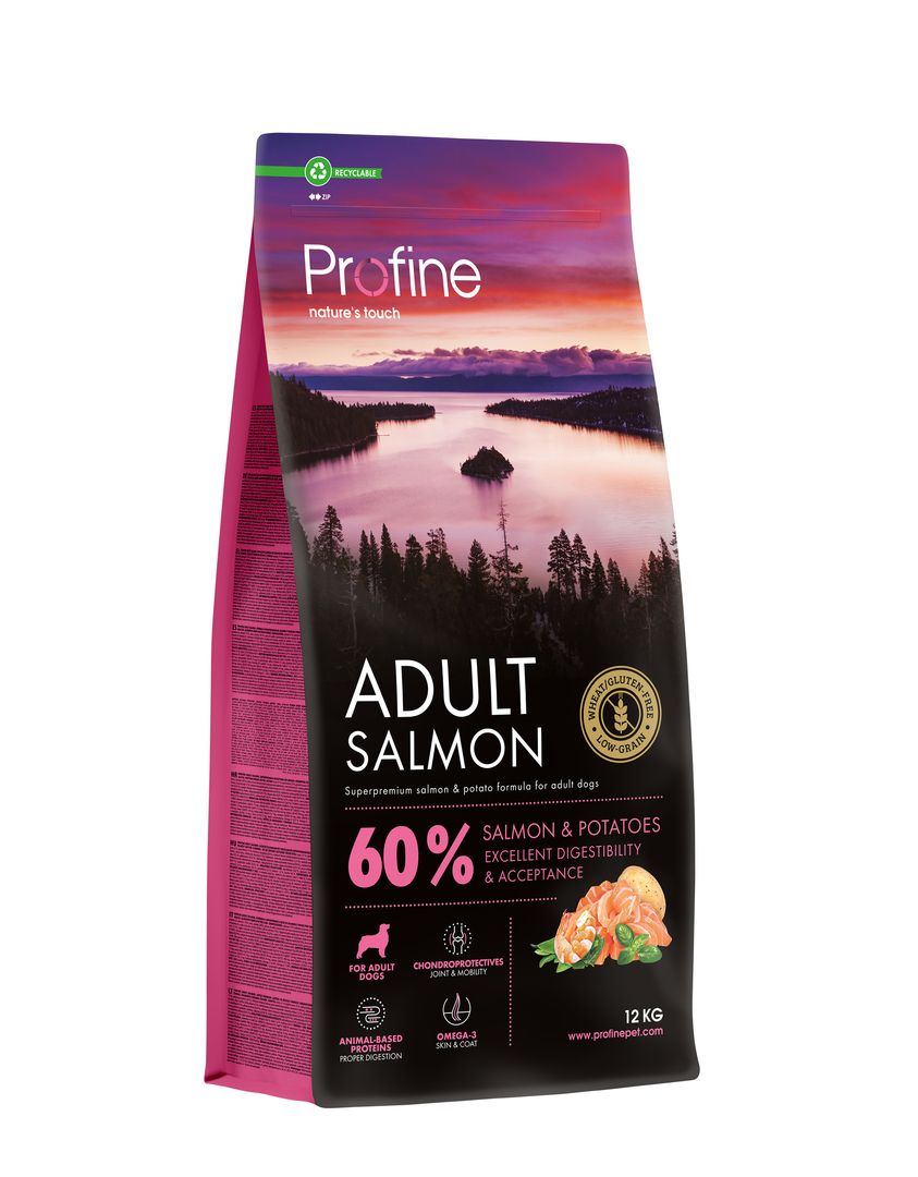 Profine Adult Salmon & Potatoes koeratoit 12 kg 1 Profine Adult Salmon & Potatoes koeratoit 12 kg