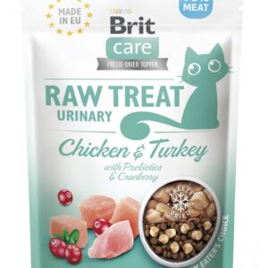 Brit Care Raw külmkuivatatud maius Urinary steriliseeritud kassidele 40g