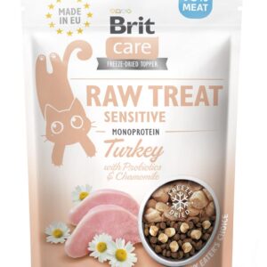 Brit Care Raw külmkuivatatud maius Sensitive kassidele 40g