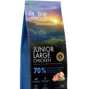 Profine Junior Large Chicken & Potatoes koeratoit 12 kg