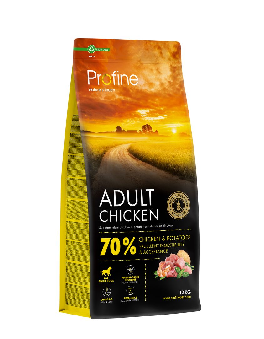 Profine Adult Chicken & Potatoes koeratoit 12 kg 1 Profine Adult Chicken & Potatoes koeratoit 12 kg