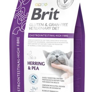 Brit Veterinary Diet Gastrointestinal - High Fibre erisööt kassidele 2kg