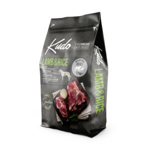 Kudo Lamb & Rice külmpressitud koeratoit 12kg