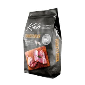 Kudo Turkey & Duck külmpressitud koeratoit 12kg