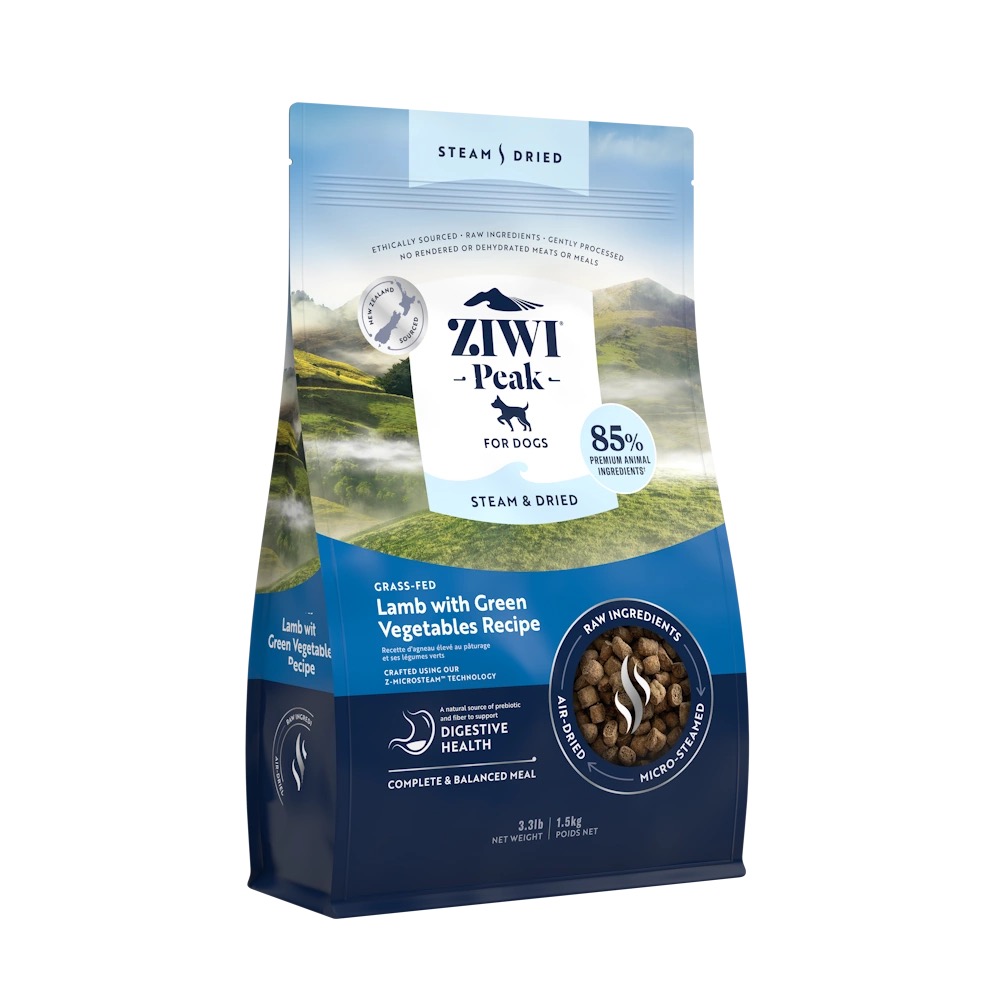 Ziwi Peak Steam & Dried Lamb koeratoit 1,5kg 1 Ziwi Peak Steam & Dried Lamb koeratoit 1,5kg