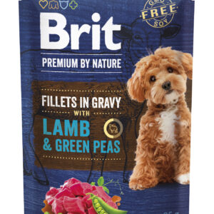 Brit Premium Lamb & Green Peas in Gravy märgtoit koerale 85g
