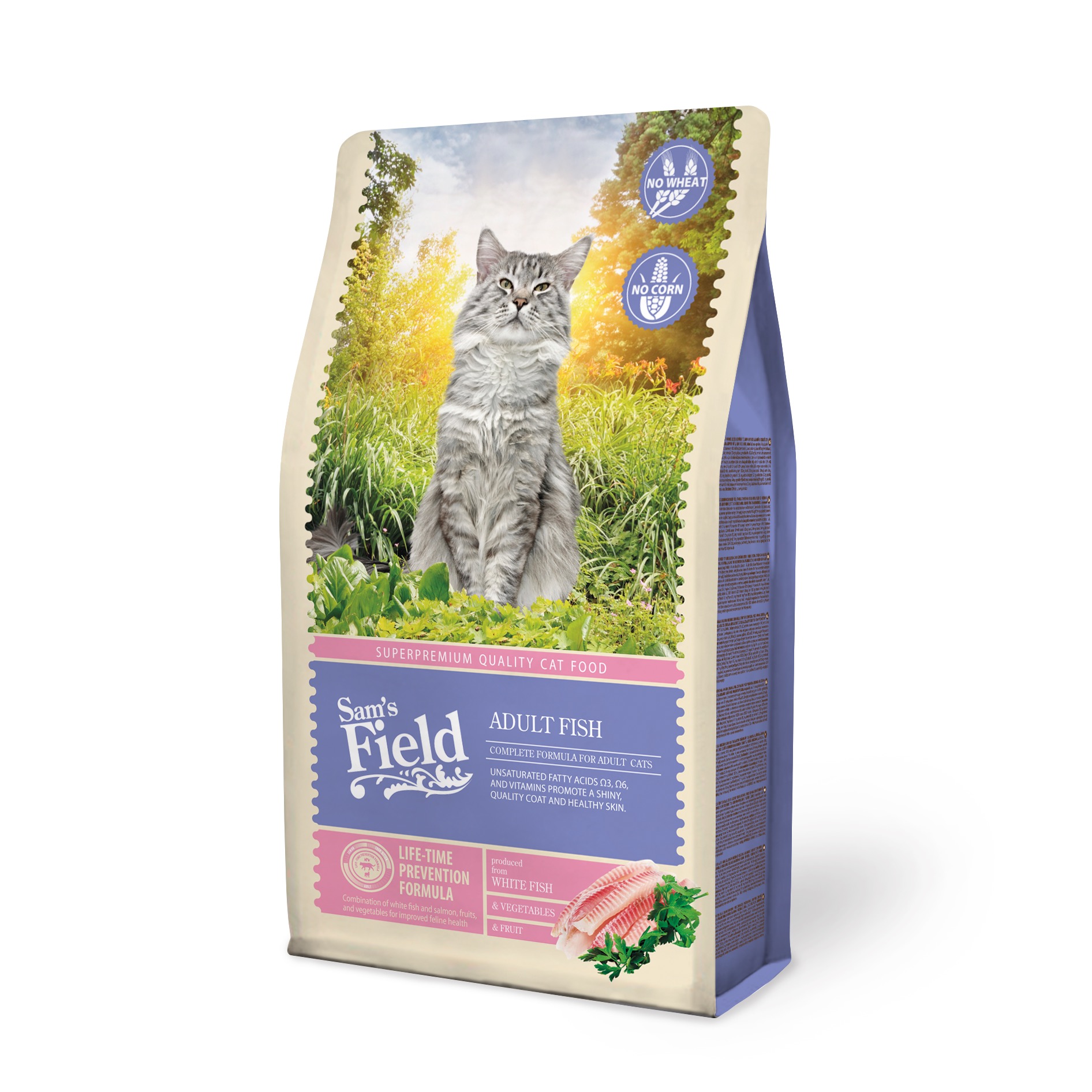 Sam's Field Adult Fish kassitoit 2,5kg 1 Sam's Field Adult Fish kassitoit 2,5kg