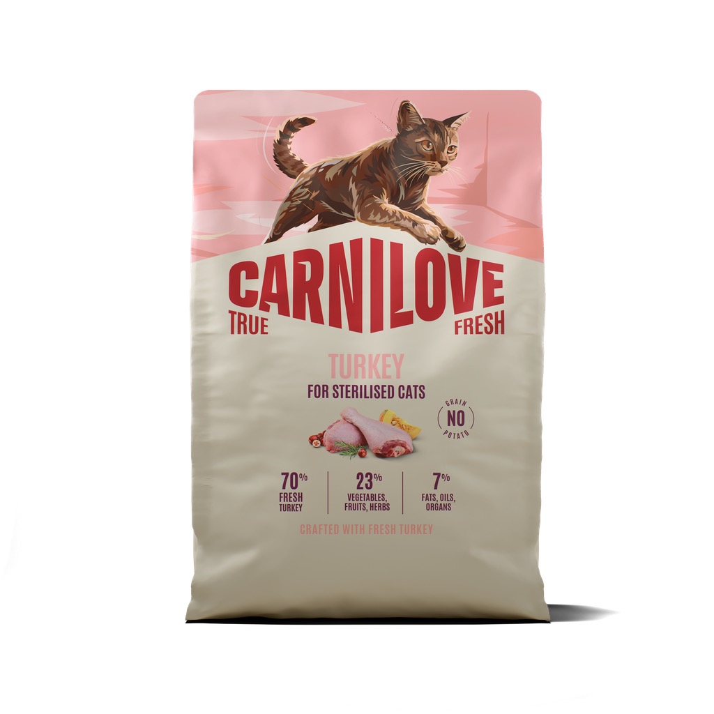 Carnilove True Fresh Turkey kassitoit 2kg 1 Carnilove True Fresh Turkey kassitoit 2kg