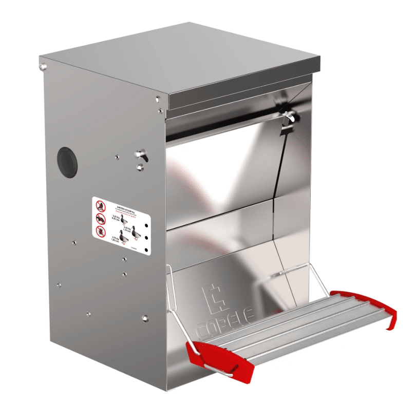 SAFE-FEED automaatne söötja partidele 12kg/20L – Copele 1 SAFE-FEED automaatne söötja partidele 12kg/20L – Copele