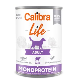 Calibra Life Adult Lamb konserv koertele 400g