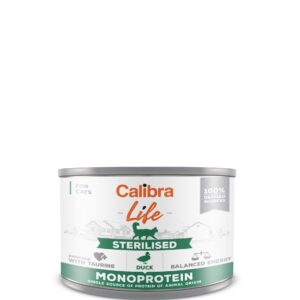 Calibra Life Sterilised Duck konserv kassidele 200g