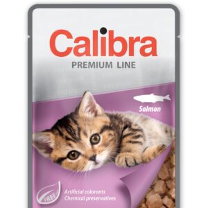 Calibra Premium Kitten Salmon märgtoit kassipoegadele 100g