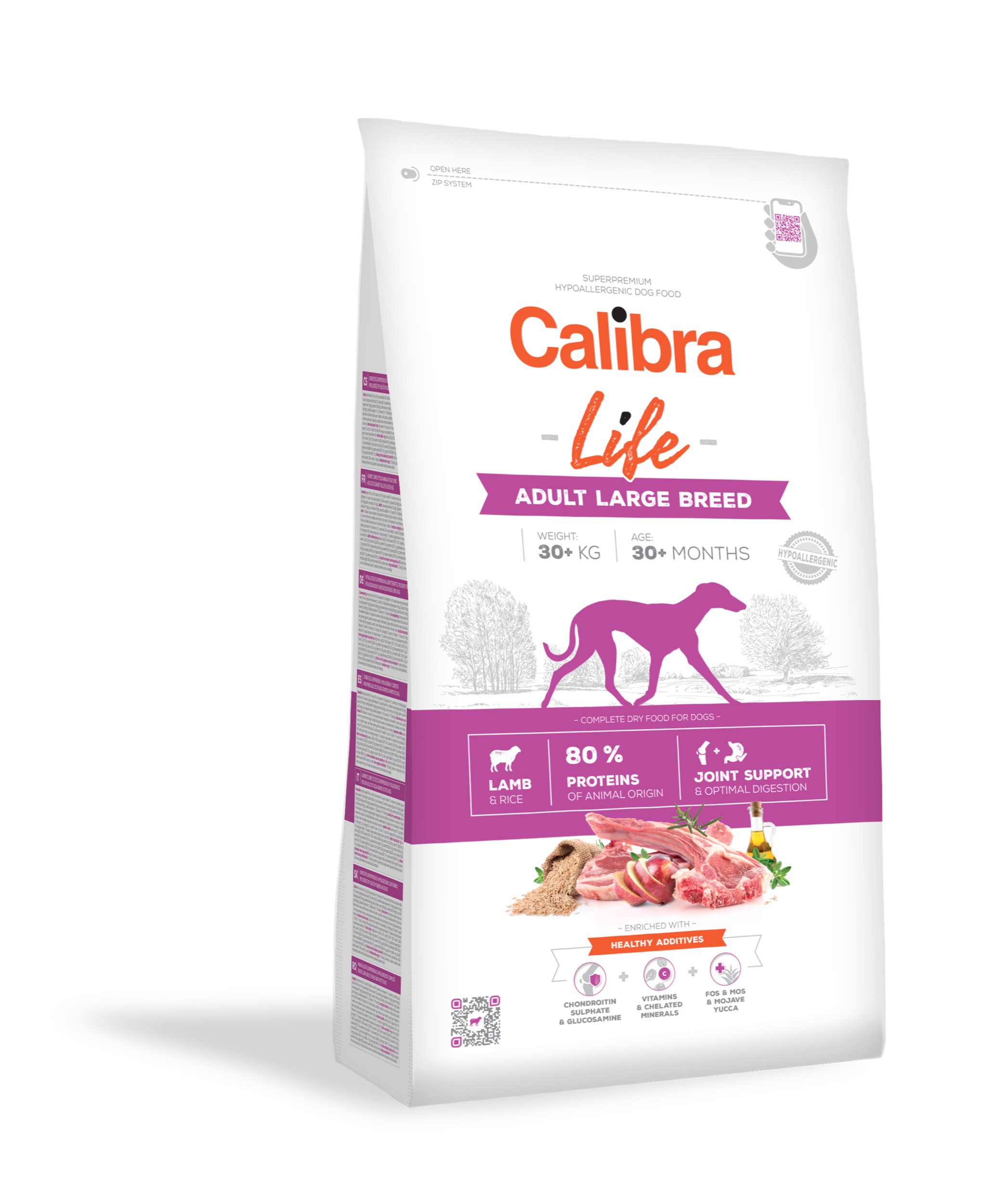 Calibra Life Adult Large Breed Lamb koeratoit 12kg 1 Calibra Life Adult Large Breed Lamb koeratoit 12kg