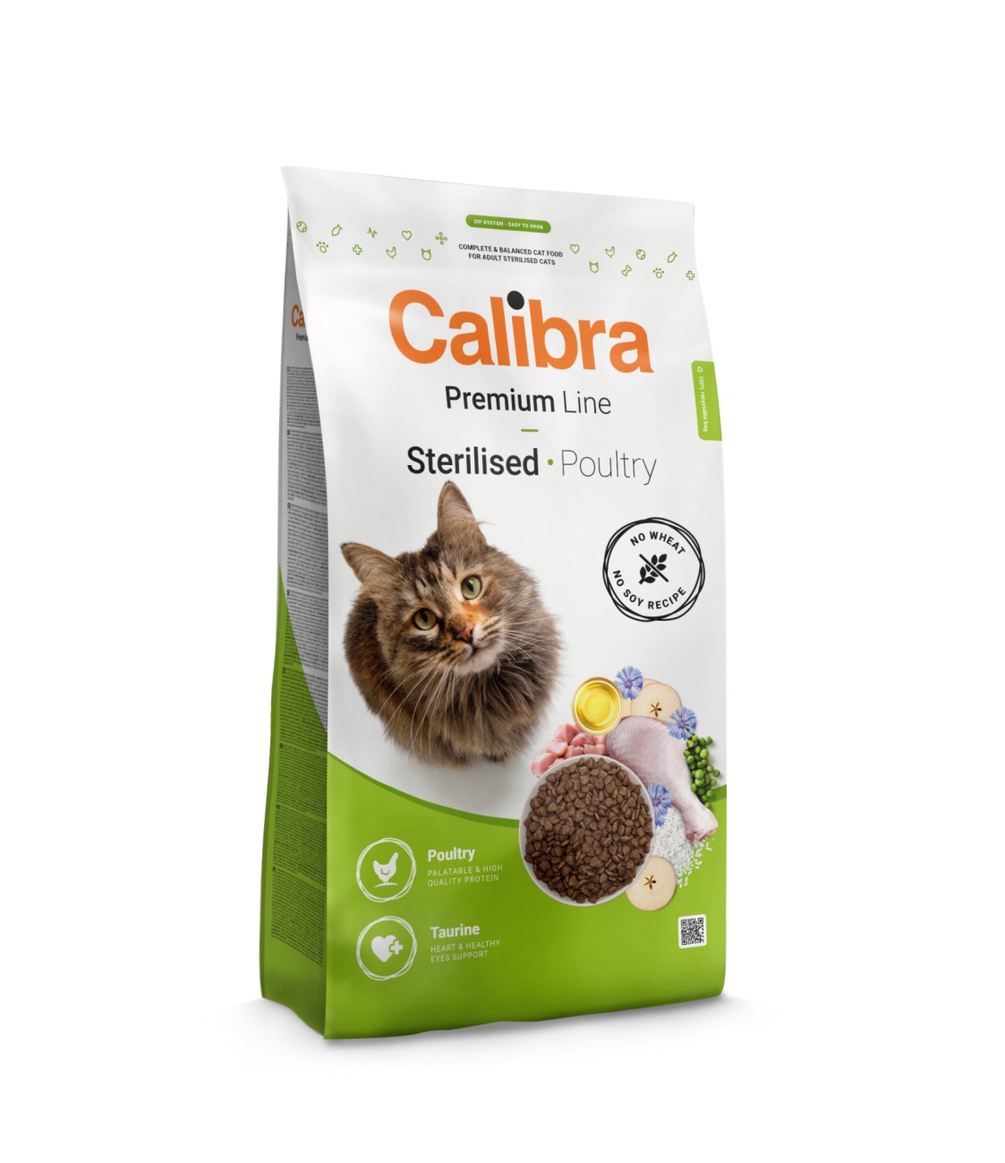 Calibra Premium Sterilised Poultry kassitoit 10kg 1 Calibra Premium Sterilised Poultry kassitoit 10kg