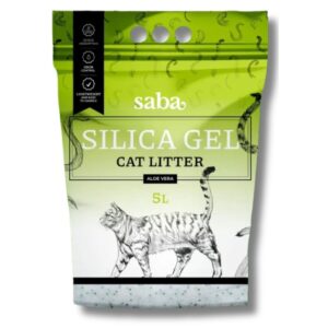 SABA Aloe Vera lõhnaline silikageelist kassiliiv 5L