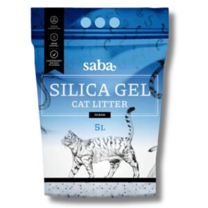 SABA ookeanilõhnaline silikageelist kassiliiv 5L